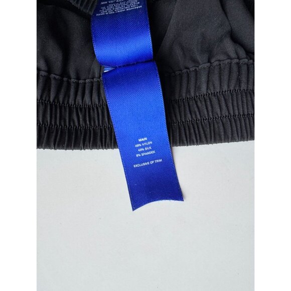 KIT AND ACE Black City Nylon Silk Blend Tapered Casual Ankle Pants, Size 8 - Picture 8 of 9